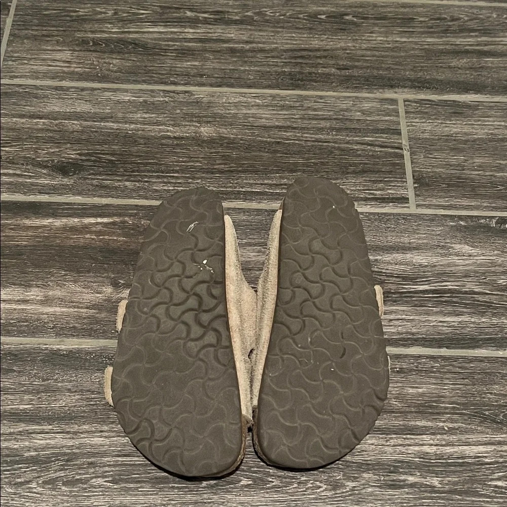 Birkenstock Tan Suede Sandals - Picture 3 of 4